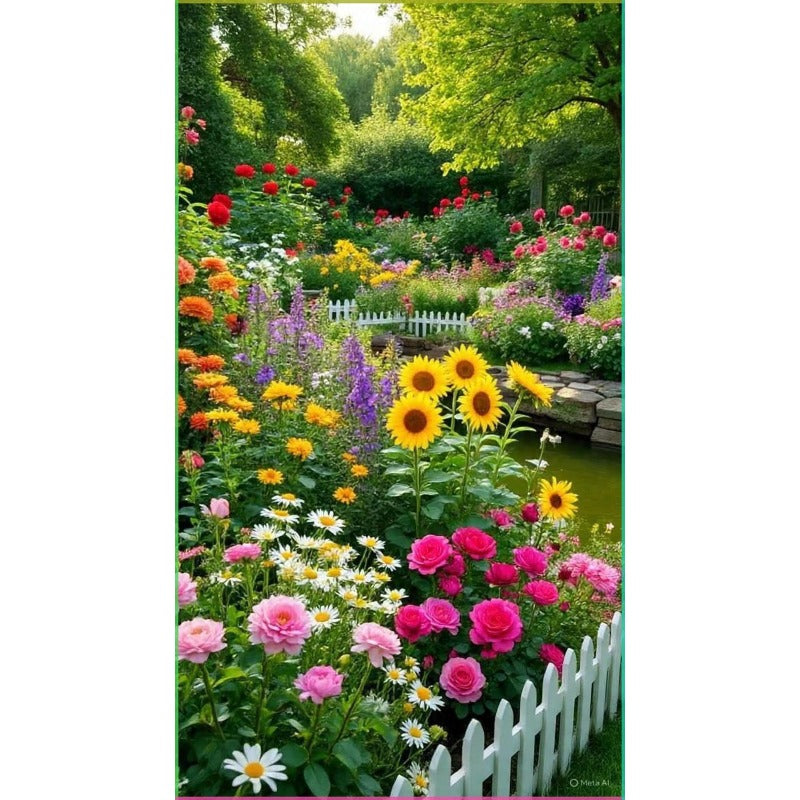 899Pcs Mix Wildflower for planting form diversified natural clusters in sunny garden zones and courtyard open areas
