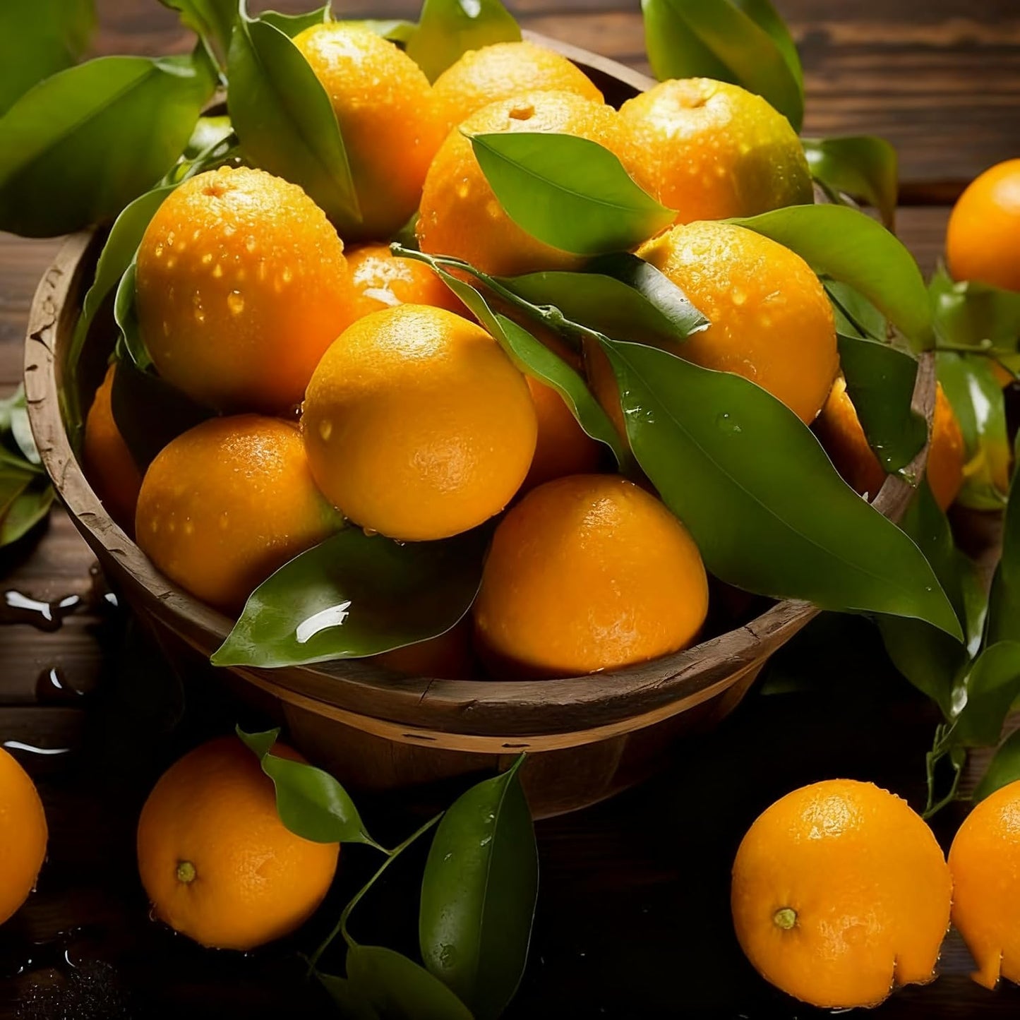 50Pcs Sweet Tropical Orange Fruit Seed, Non-GMO Heirloom Fruit Seeds for Home Garden Outdoor