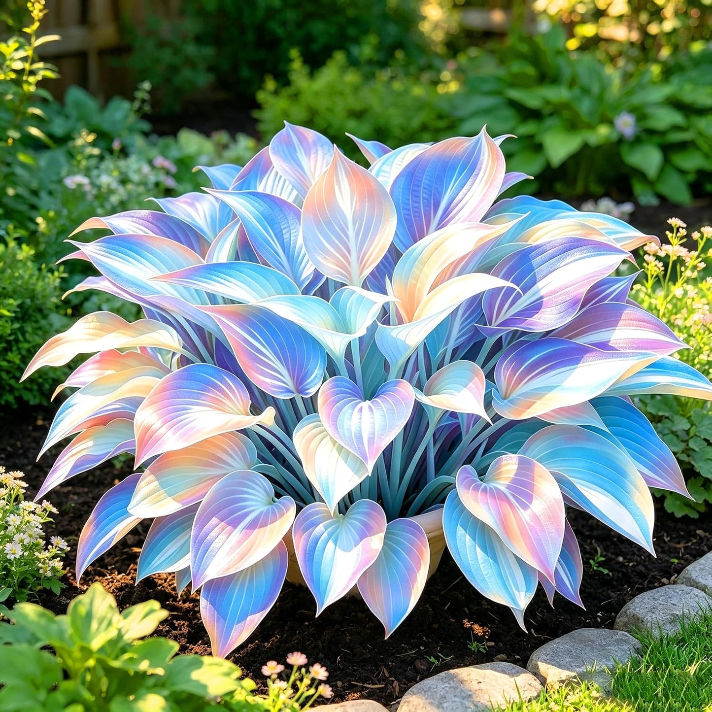100Pcs Simple to Plant Hosta Seeds possess stable resilient growth traits for lasting foliage display across growing cycles