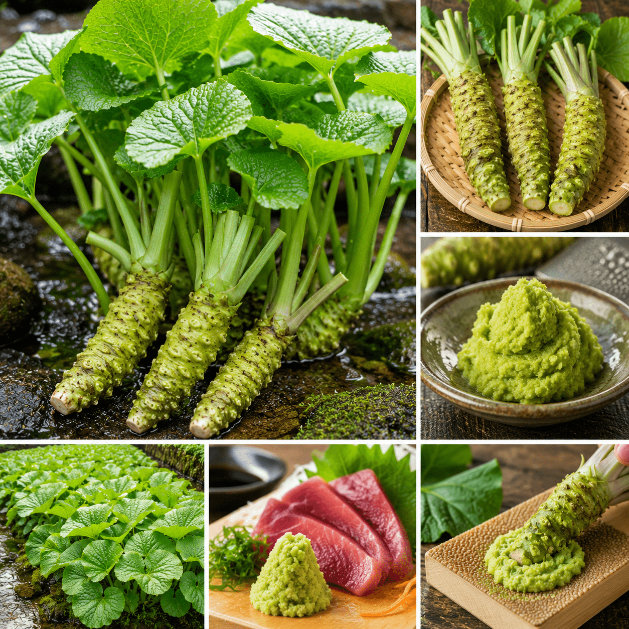 200pcs Wasabi Seeds for Planting, Vegetable Seeds, Green Wasabi Plants for Home Garden Outdoor Growing