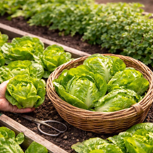 1000pcs Lettuce Seeds Crisp Mini Heirloom Salad Greens Fast Growing Garden Lettuce