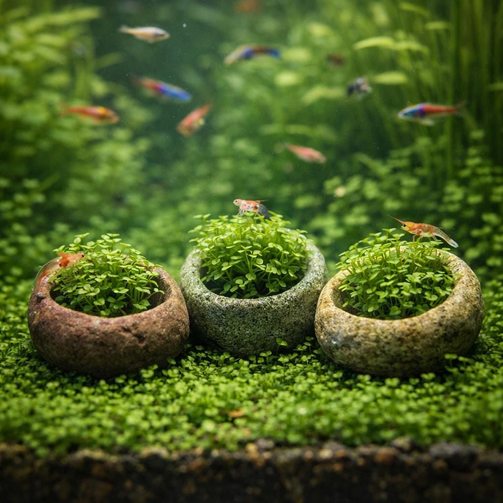 1987Pcs Aquarium Seeds Effortless to Grow develop fine anchoring root systems to support long lasting soft underwater foliage growth