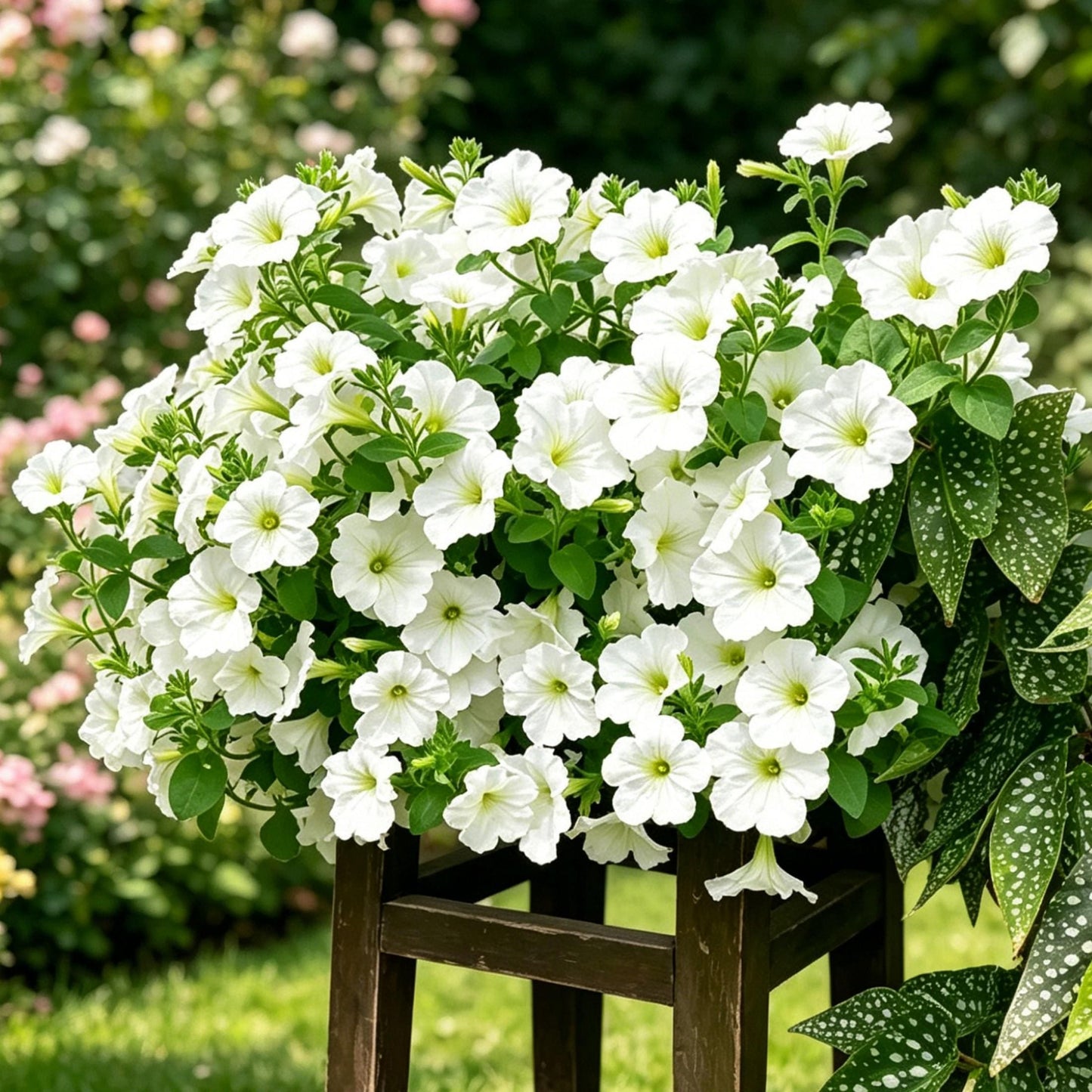 3000pcs White Petunia Seeds, Cut Flowers, Home Garden, Flower Seeds, Heirloom & Non-GMO, Easy to Grow
