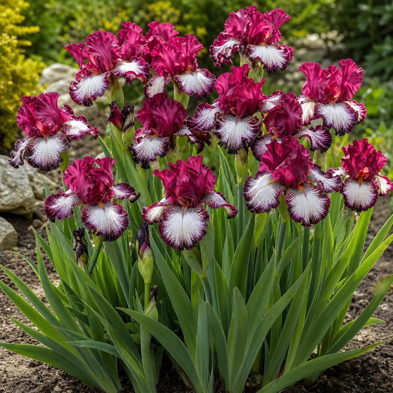 92Pcs Iris Seeds Perfect for beginner planting to add graceful vertical layering and refined depth to mixed garden scenery