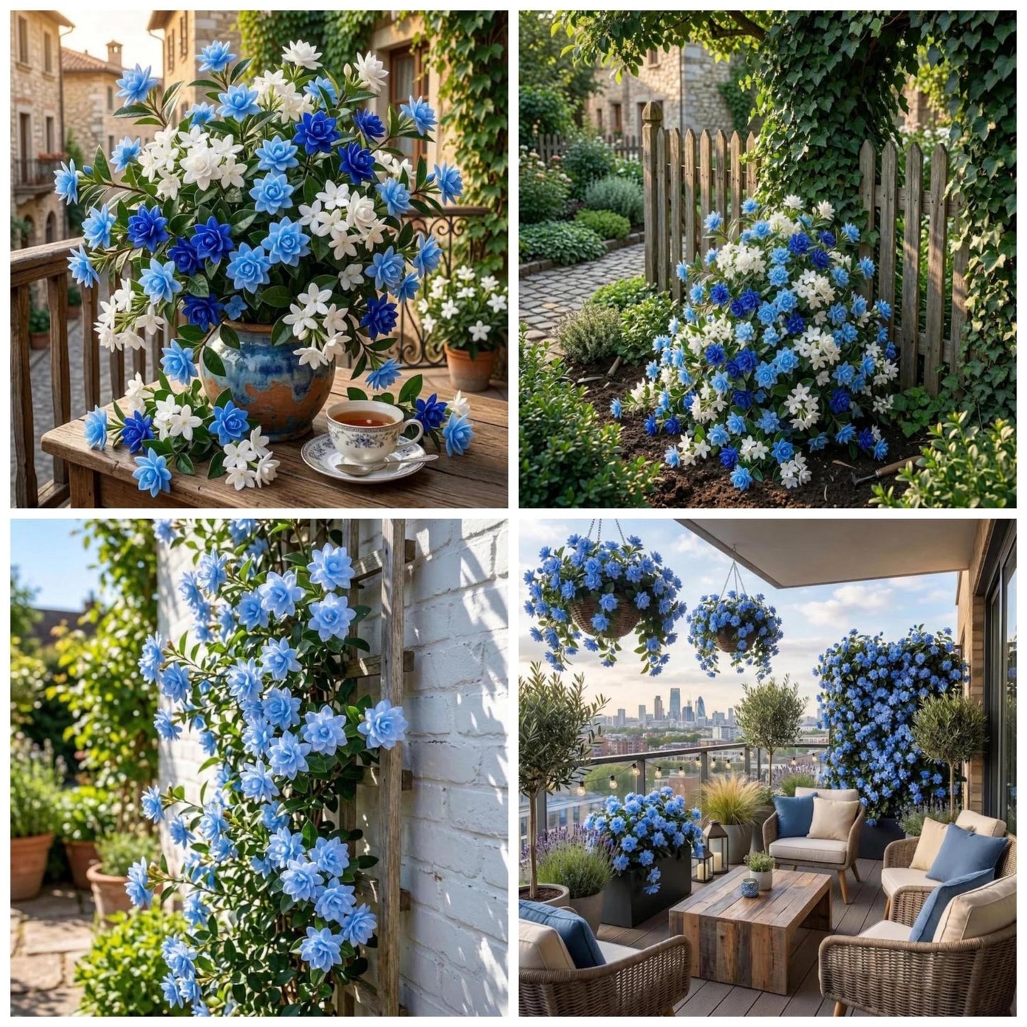50pcs Climbing Jasmine Seeds Fragrant Flower Vine outdoor garden