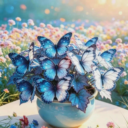200pcs Butterfly Begonia Seeds – Elegant Shade Garden Perennial Foliage Plants