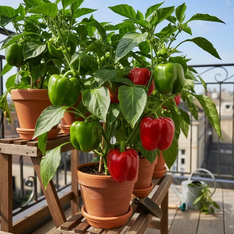 200pcs Pepper Seeds for planting in residential home garden areas and private compact planting plots