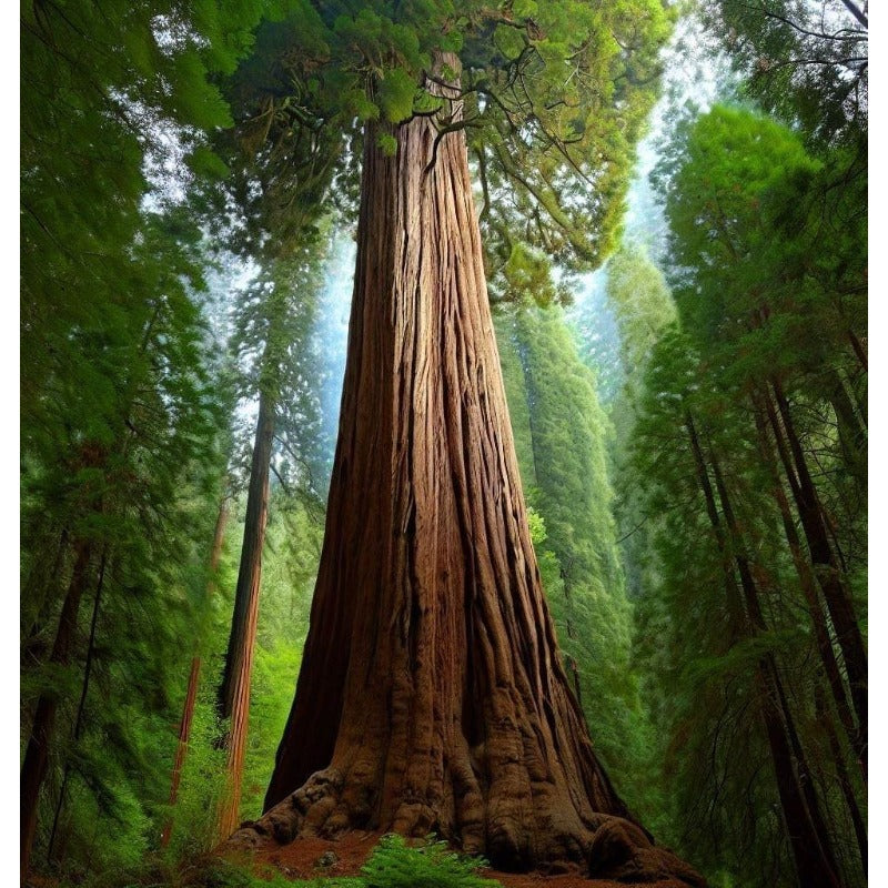 96Pcs Redwood Tree Seeds Perfect for beginner sowing adapt well to large container cultivation and open yard feature placement