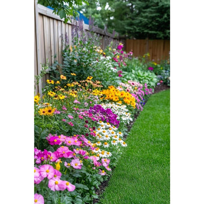 899Pcs Mix Wildflower for planting form diversified natural clusters in sunny garden zones and courtyard open areas