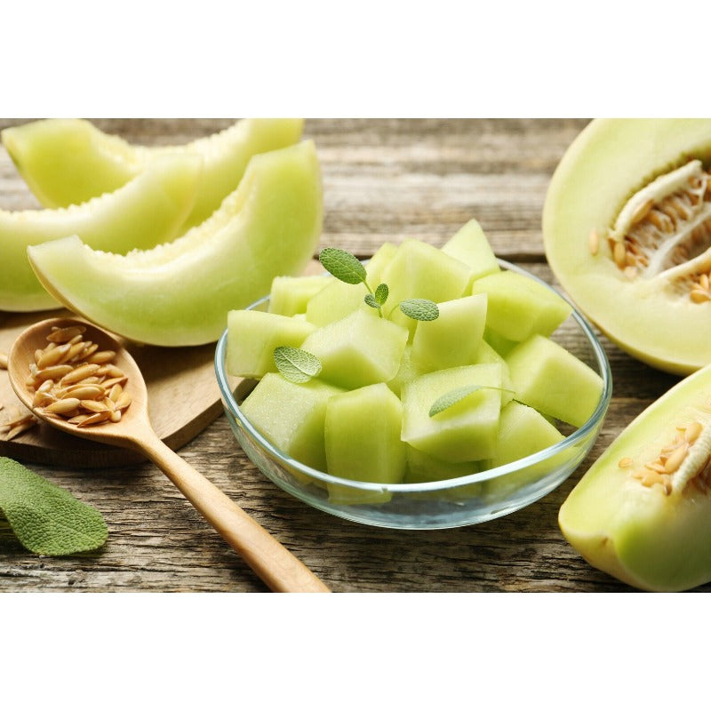 47Pcs Honeydew Melon Seeds Easy to Maintain ideal for long term fixed planting in garden open beds and trellis spaces