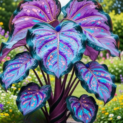 100pcs Elephant Ears seeds Balcony Garden Ornament Low Maintenance Tropical Houseplant