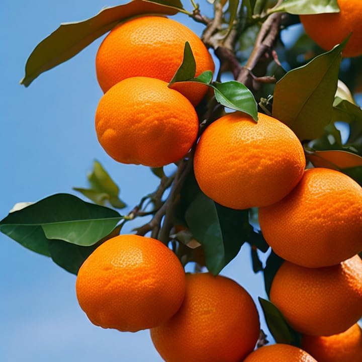 46Pcs Orange Tree Seeds Develop Graceful Tree Structure That Enhances The Overall Aesthetics Of Backyard Areas