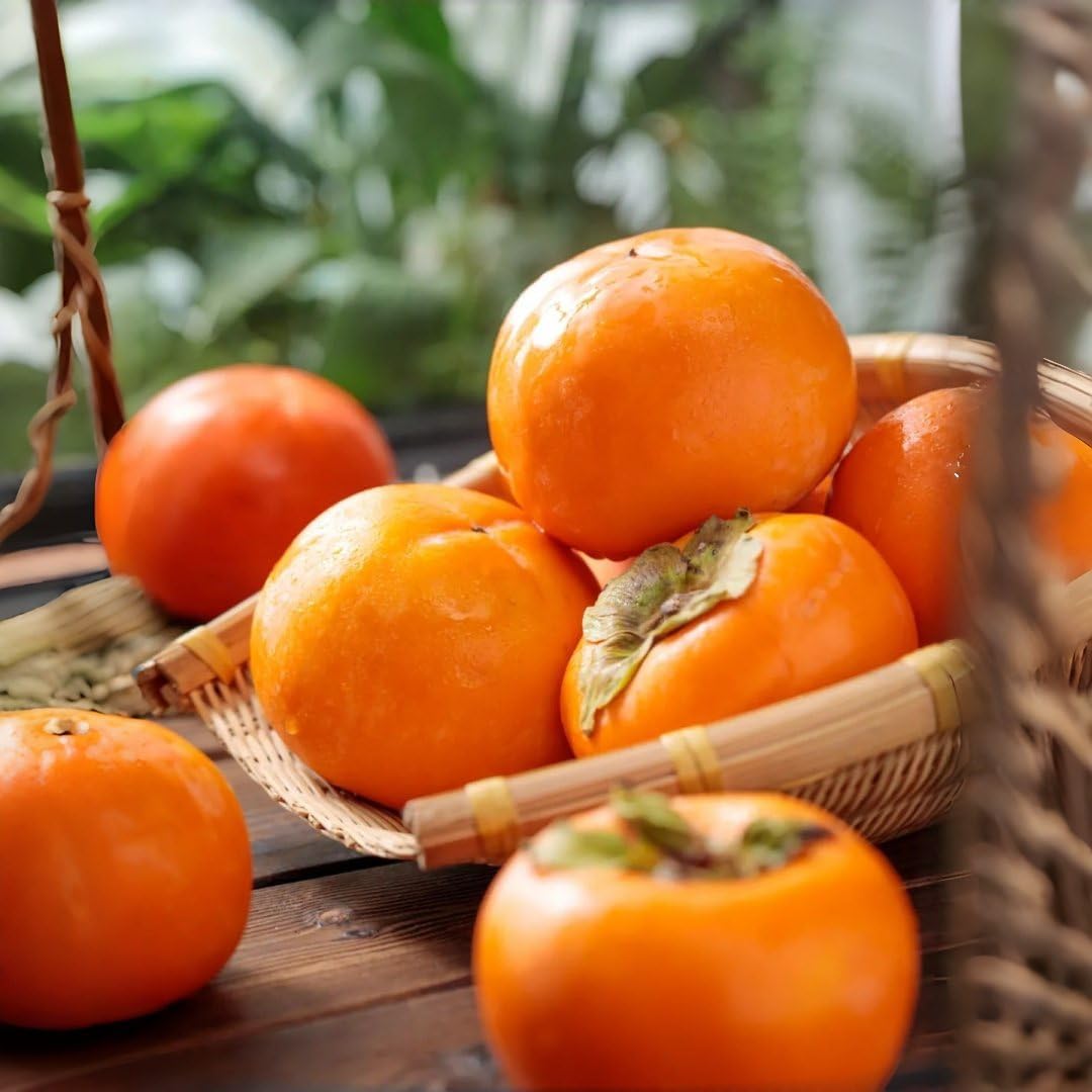 50Pcs Persimmon Seeds Slow-Growing & Long-Lived, High Germination for Garden & Yard Decoration