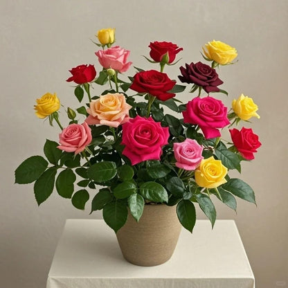 150pcs Rose Seeds for Planting, Heirloom Garden Perennial Flower Collection, Non-GMO Outdoor Growing Kit