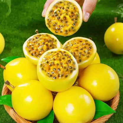 96Pcs Passion Fruit Seeds for Planting, Perennial Sweet Passion Seed, Non-GMO Heirloom Passion Fruit Seeds for Home Garden Outdoor