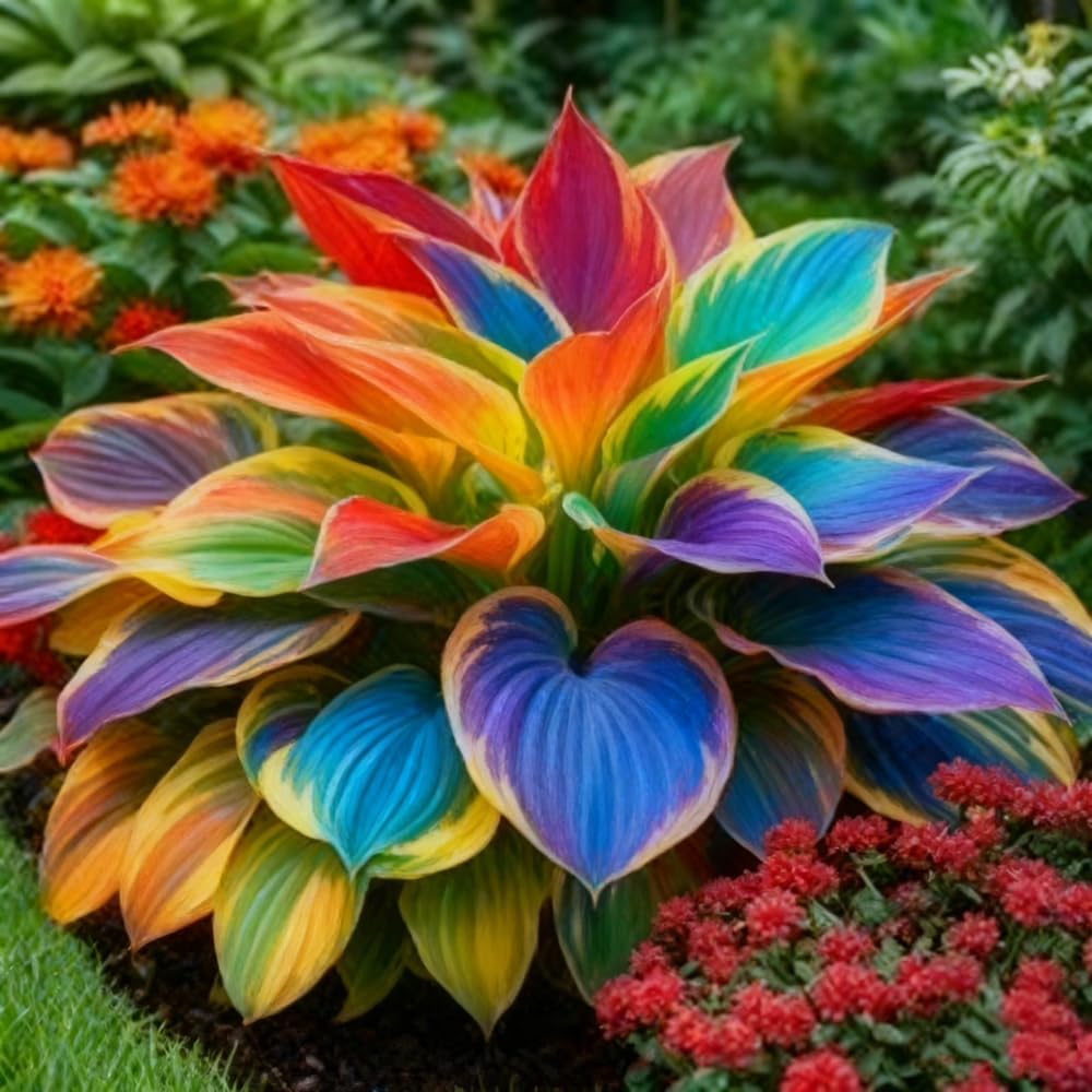 96Pcs Hosta Seeds Fit for home planting hold consistent seasonal growth cycles for lasting landscape layout value