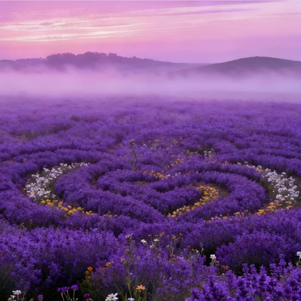 1000Pcs Lavender Seeds Drought Resistant Easy To Raise For Open Air Planting