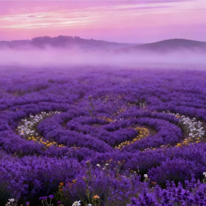 1000Pcs Lavender Seeds Drought Resistant Easy To Raise For Open Air Planting