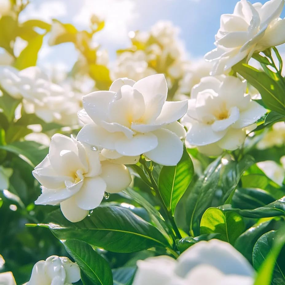 85Pcs Gardenia Seed for Planting, Non-GMO Heirloom Fragrant Gardenia Seeds for Home Garden
