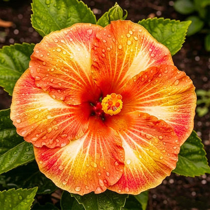100pcs Mixed Hibiscus Seeds for Planting - Perennial Plant for Gardens & Containers, Vibrant Tropical Color, Non-GMO