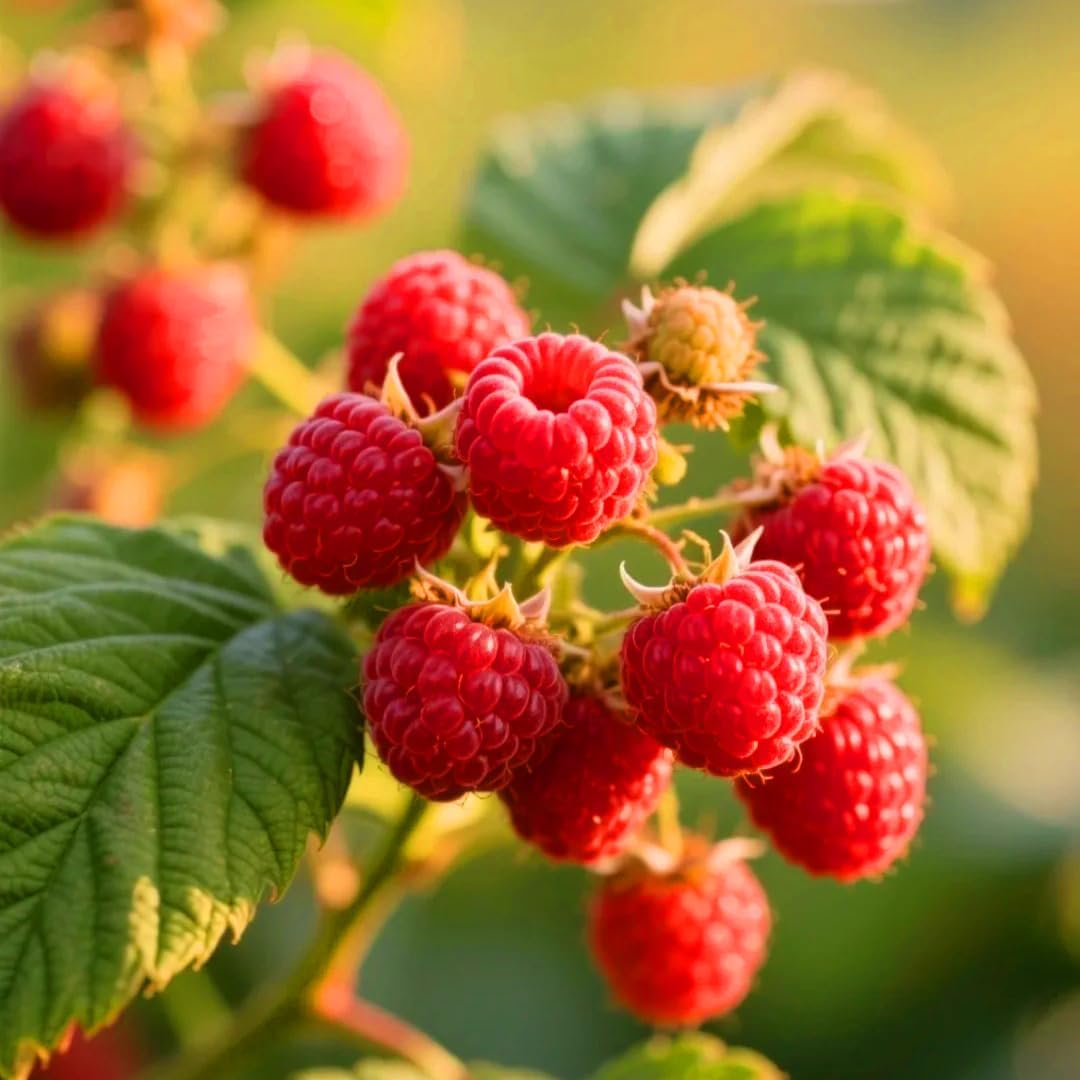 100Pcs Raspberry Seeds Landscape Greenery Easy To Grow For Scenic Displays