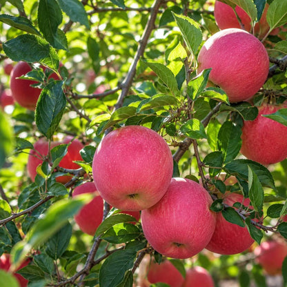 50pcs With Apple Tree Seeds, Quick Growing Ornamental Fruit Trees for Outdoor Yard
