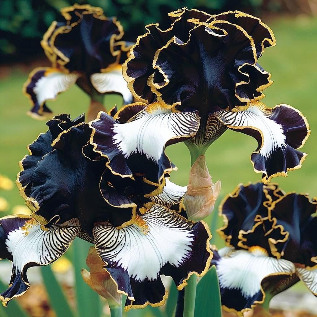 100pcs Shade Tolerant Flowers Iris Seeds Partial Shade Adaptable For Yard Spaces Simple To Plant