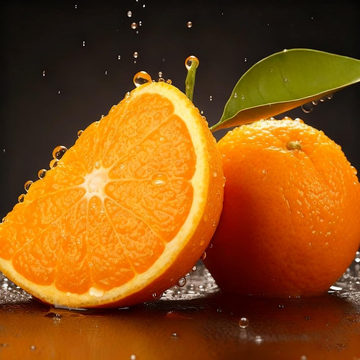 50Pcs Sweet Tropical Orange Fruit Seed, Non-GMO Heirloom Fruit Seeds for Home Garden Outdoor