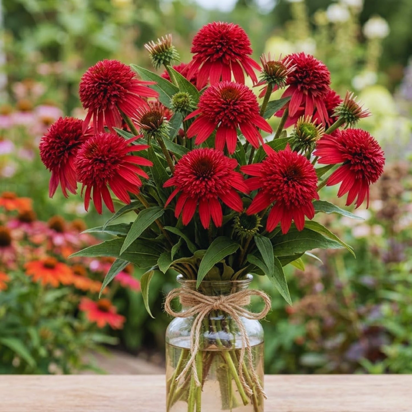 200pcs Easy Raising Coneflower Seeds perfect for layered garden design and open border decorative styling