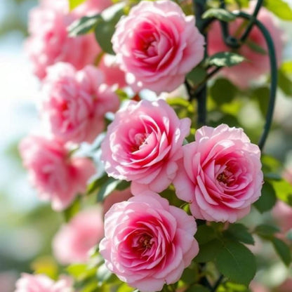 150pcs Mix Perennial Climbing Rose Seeds Bush Vine Climber Fragrant Butterfly Non-GMO Heirloom Flower Seed for Outdoor Garden