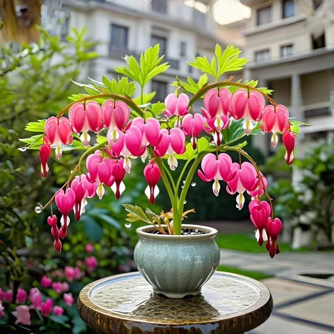 20Pcs Bleeding Heart Seeds Fragrant  Low-Maintenance Shade-Loving Perennial for Garden Landscaping