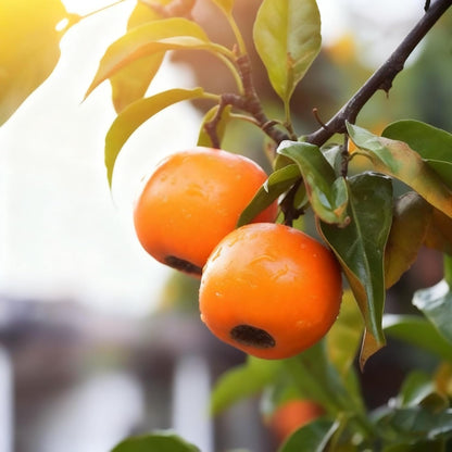 40Pcs Persimmon Seeds Friendly for new growers with reliable germination and vigorous trunk branching vitality