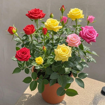 150pcs Rose Seeds for Planting, Heirloom Garden Perennial Flower Collection, Non-GMO Outdoor Growing Kit