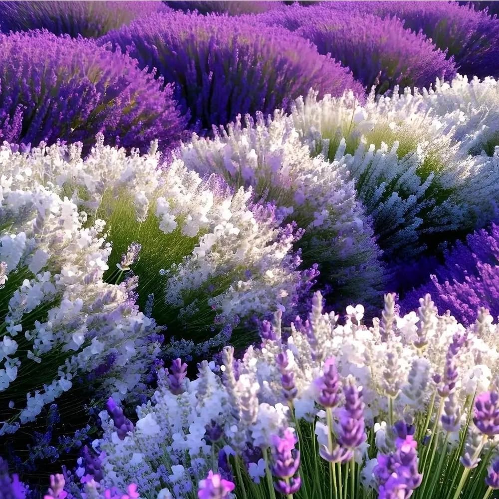 1000Pcs Lavender Seeds Drought Resistant Easy To Raise For Open Air Planting