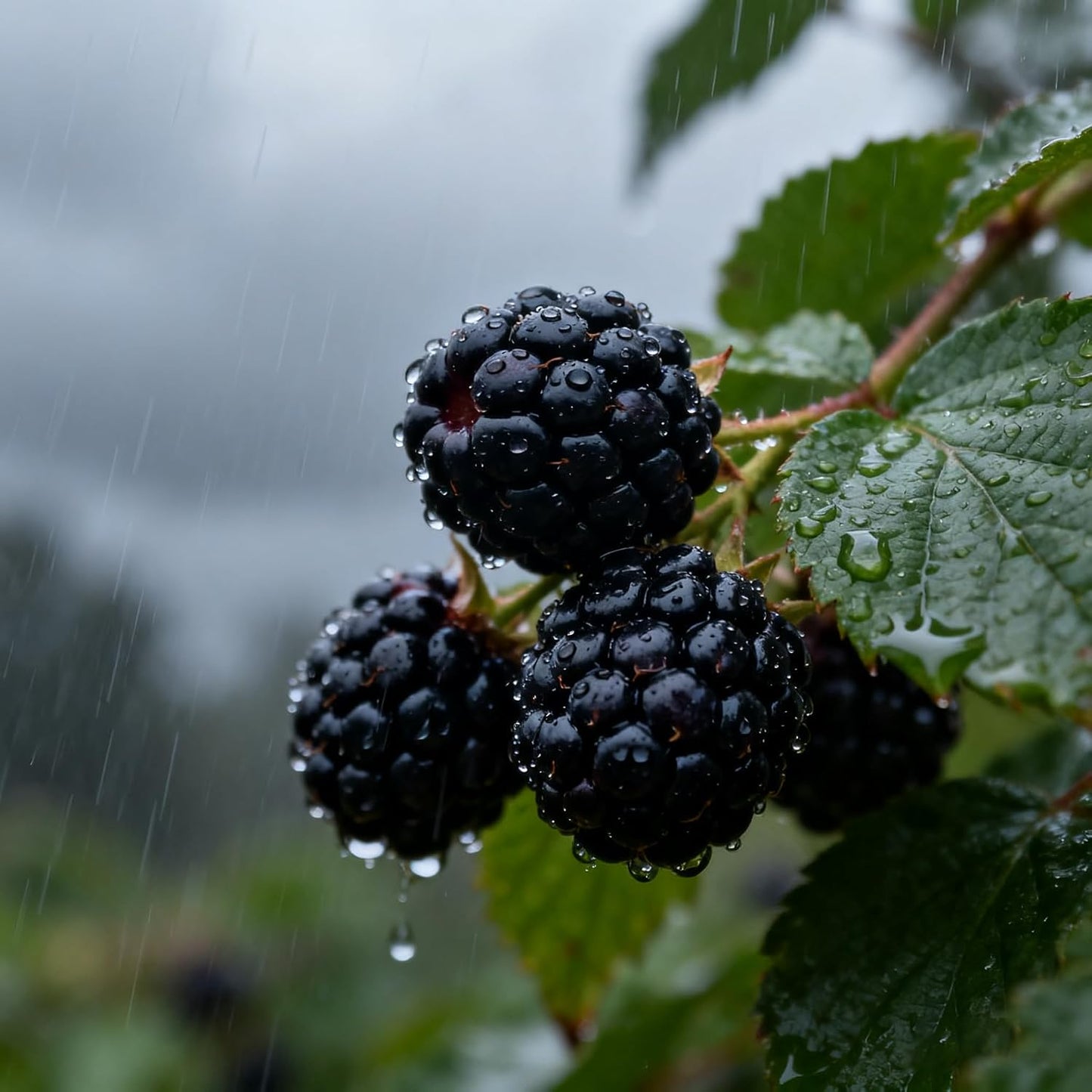 200Pcs Blackberry Seeds Simple Beauty For Clean Garden Spaces Simple To Cultivate