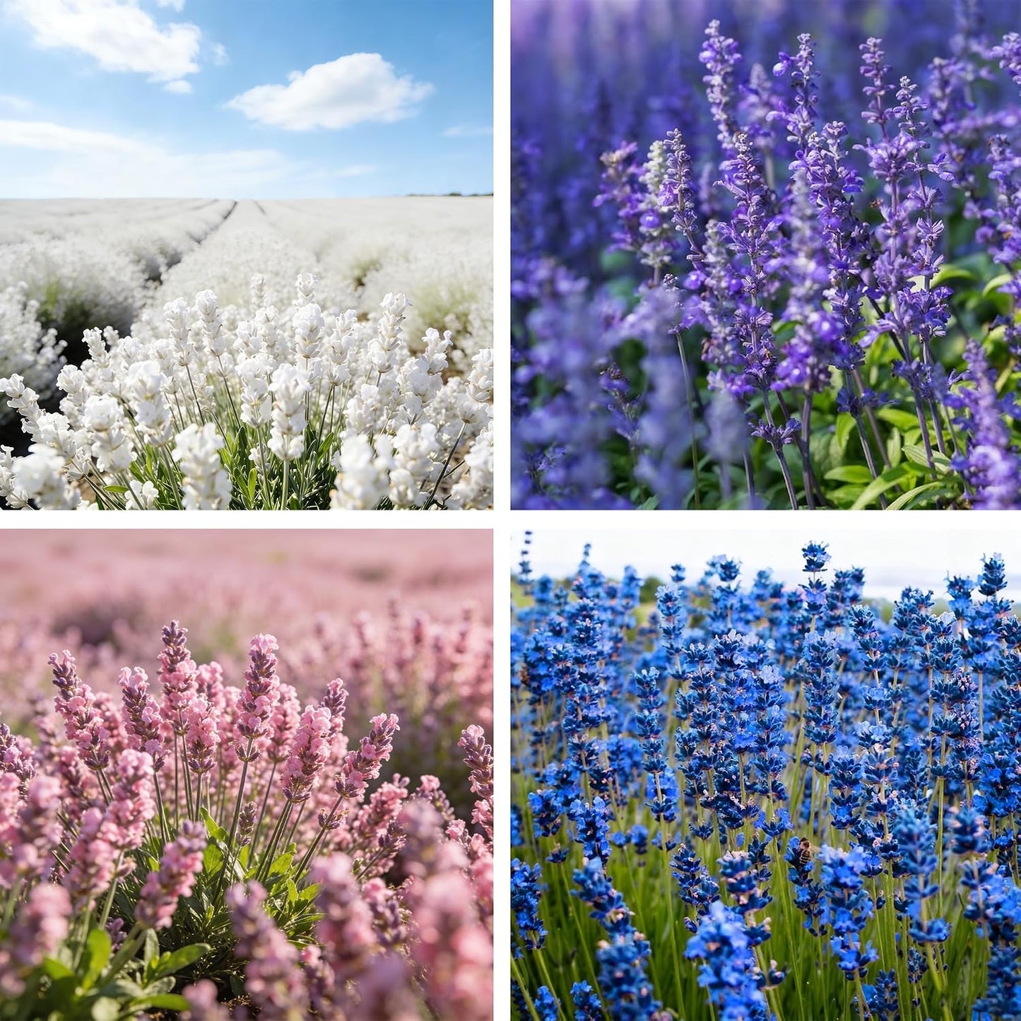 1000pcs Lavender Seeds for Planting, Perennia Fragrant Plants, Non-GMO Heirloom Seed for Home Outdoor