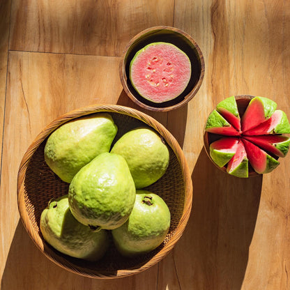 Dwarf Guava Seeds for Planting Outdoor, 89Pcs Guava Tree Fruits Seeds Non-GMO Heirloom Sweet Edible Fruit, Sweet Juicy Fruits Plants in Your Home Garden