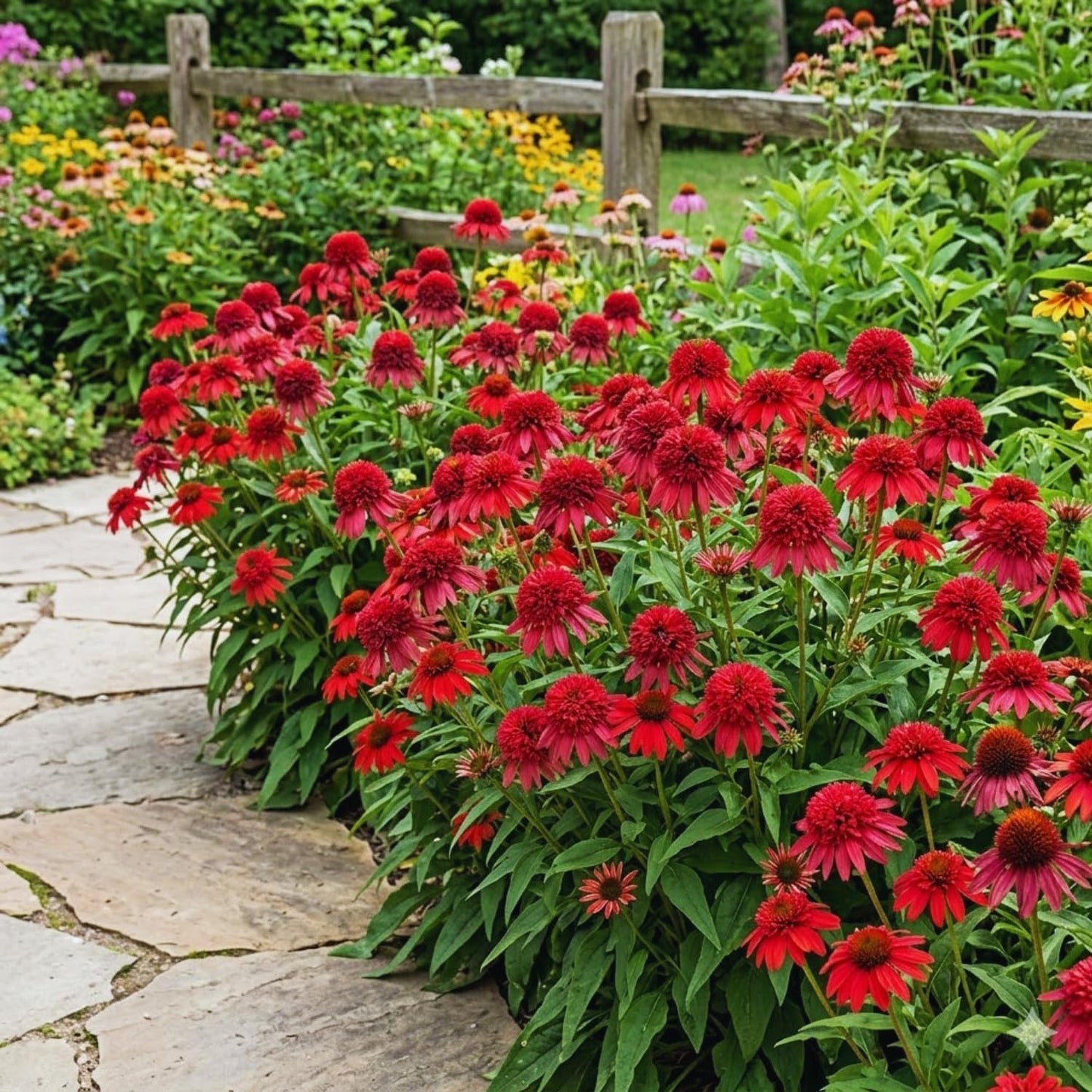 200pcs Easy Raising Coneflower Seeds perfect for layered garden design and open border decorative styling