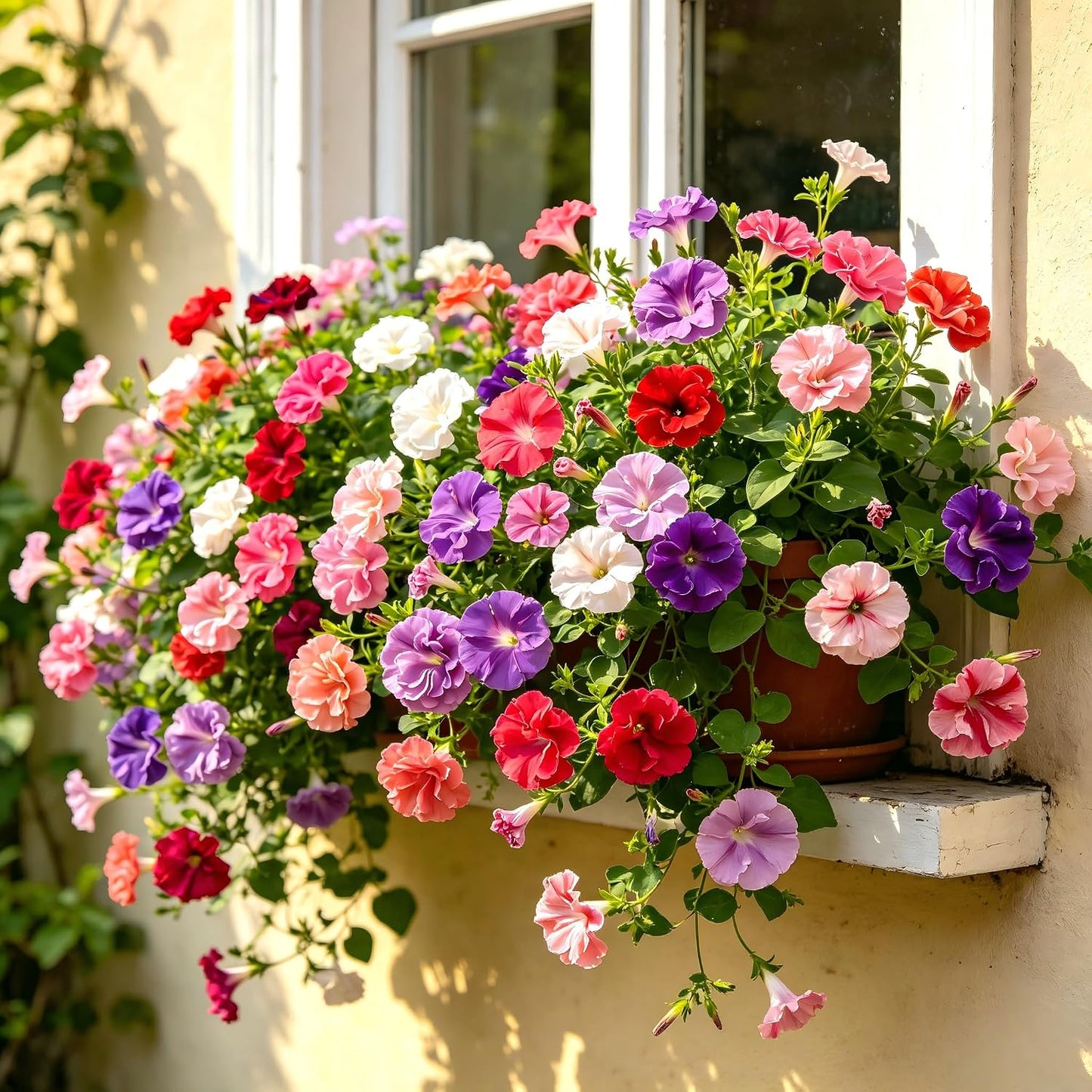 3000pcs Petunia Seeds Showy Blooms For Home Garden Landscaping