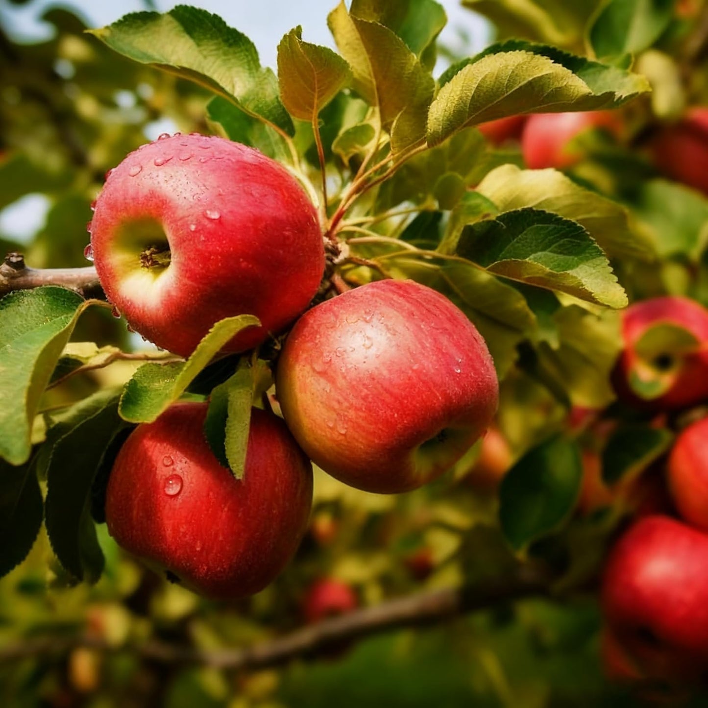 50Pcs Apple Fruit Tree Seeds for Planting, Perennial Delicious Apple Plant Seed, Non-GMO Apple Fruit Seeds for Garden Outdoor