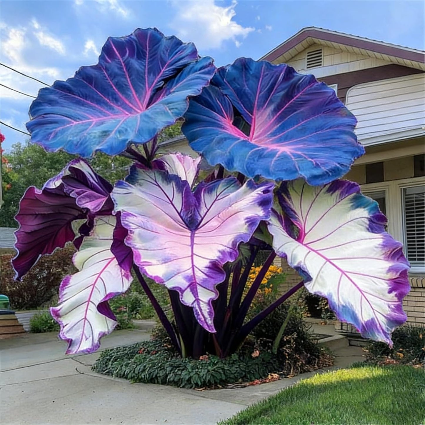 100pcs Large Elephant Ear seeds - Magical Hardy Balcony Species Ornamental Value