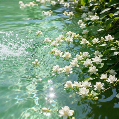 90Pcs Gardenia Seeds Fragrant Perennial Climbing Vine Shrub Bush for Indoor Outdoor Home Garden