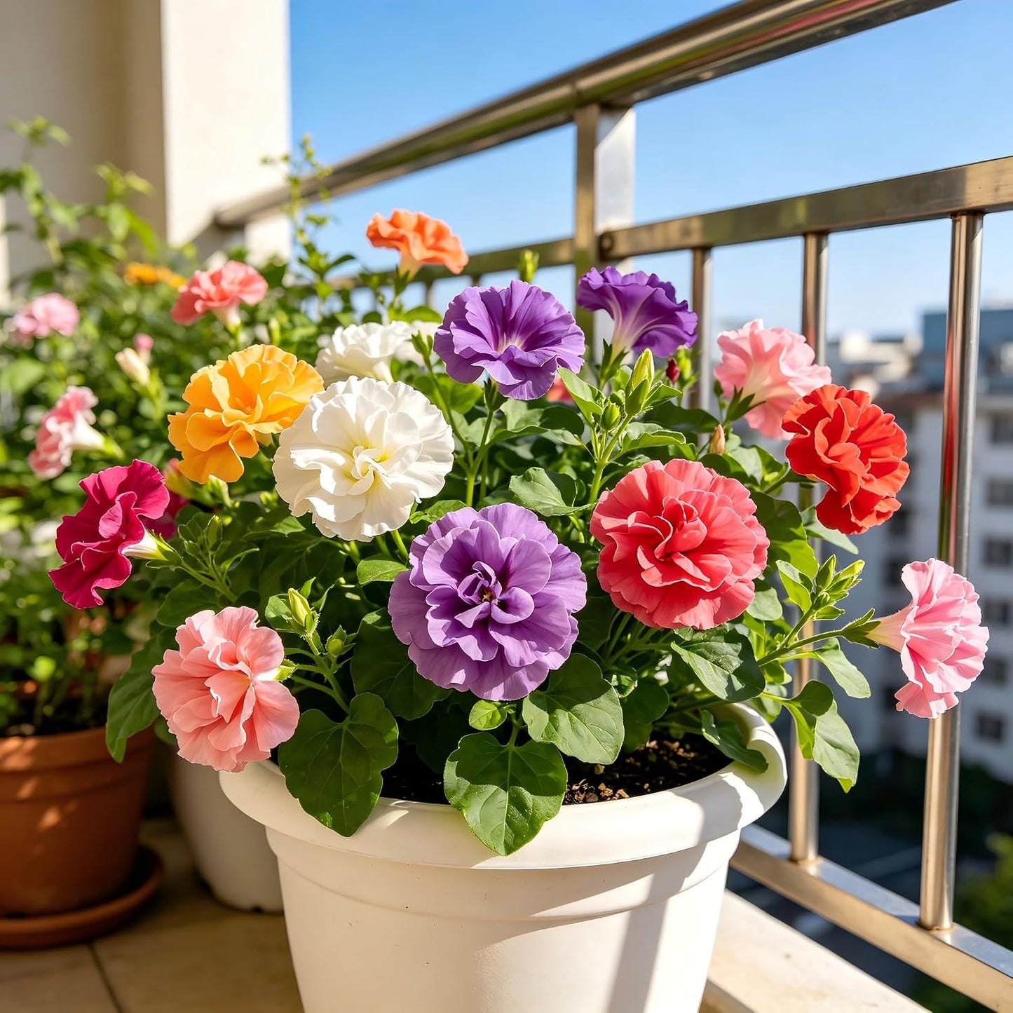 3000pcs Petunia Seeds Showy Blooms For Home Garden Landscaping