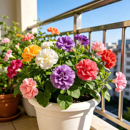 3000pcs Petunia Seeds Showy Blooms For Home Garden Landscaping