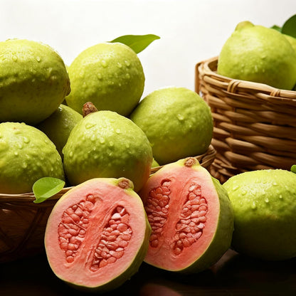 93Pcs Guava Seeds Made for home planting create full bushy ornamental accents across courtyard and garden areas