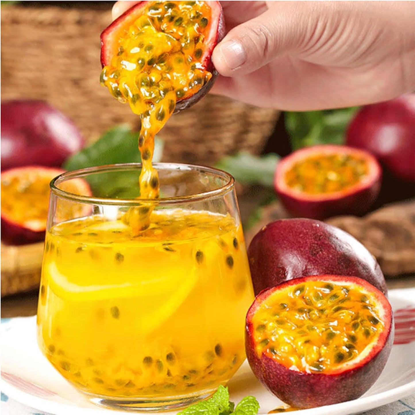 100Pcs Passion Fruit Seeds for Planting Outdoor Perennial