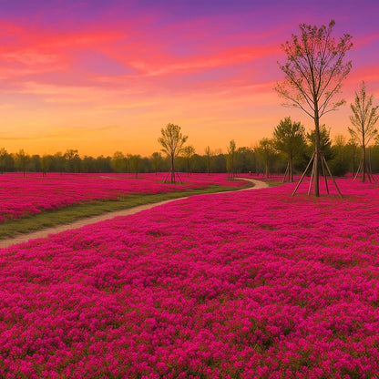 500Pcs Mix Creeping Thyme Seeds, Ground Cover for Lawns & Gardens