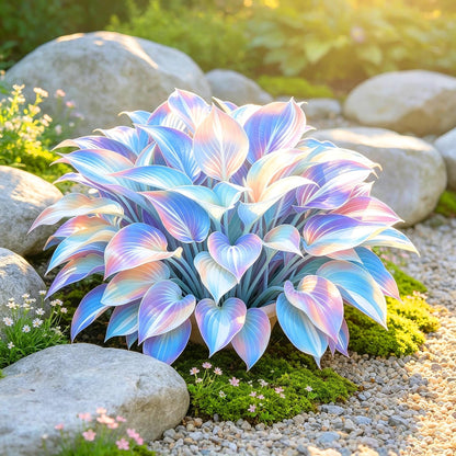 100Pcs Simple to Plant Hosta Seeds possess stable resilient growth traits for lasting foliage display across growing cycles
