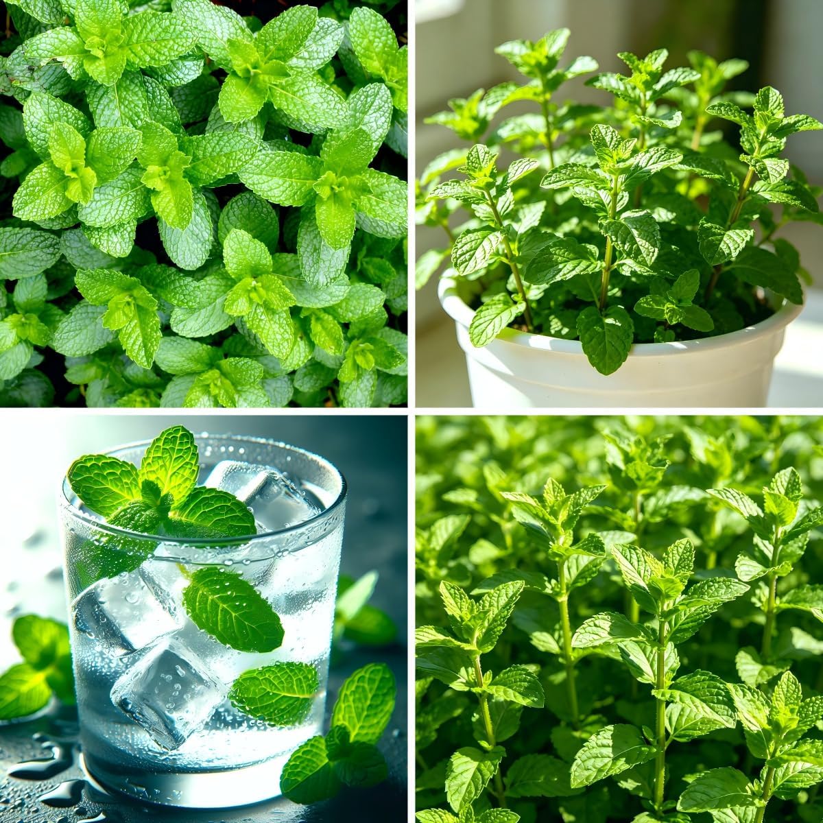 497Pcs Mint Seeds Made for home planting create lush spreading foliage clusters across garden margins and patio container areas