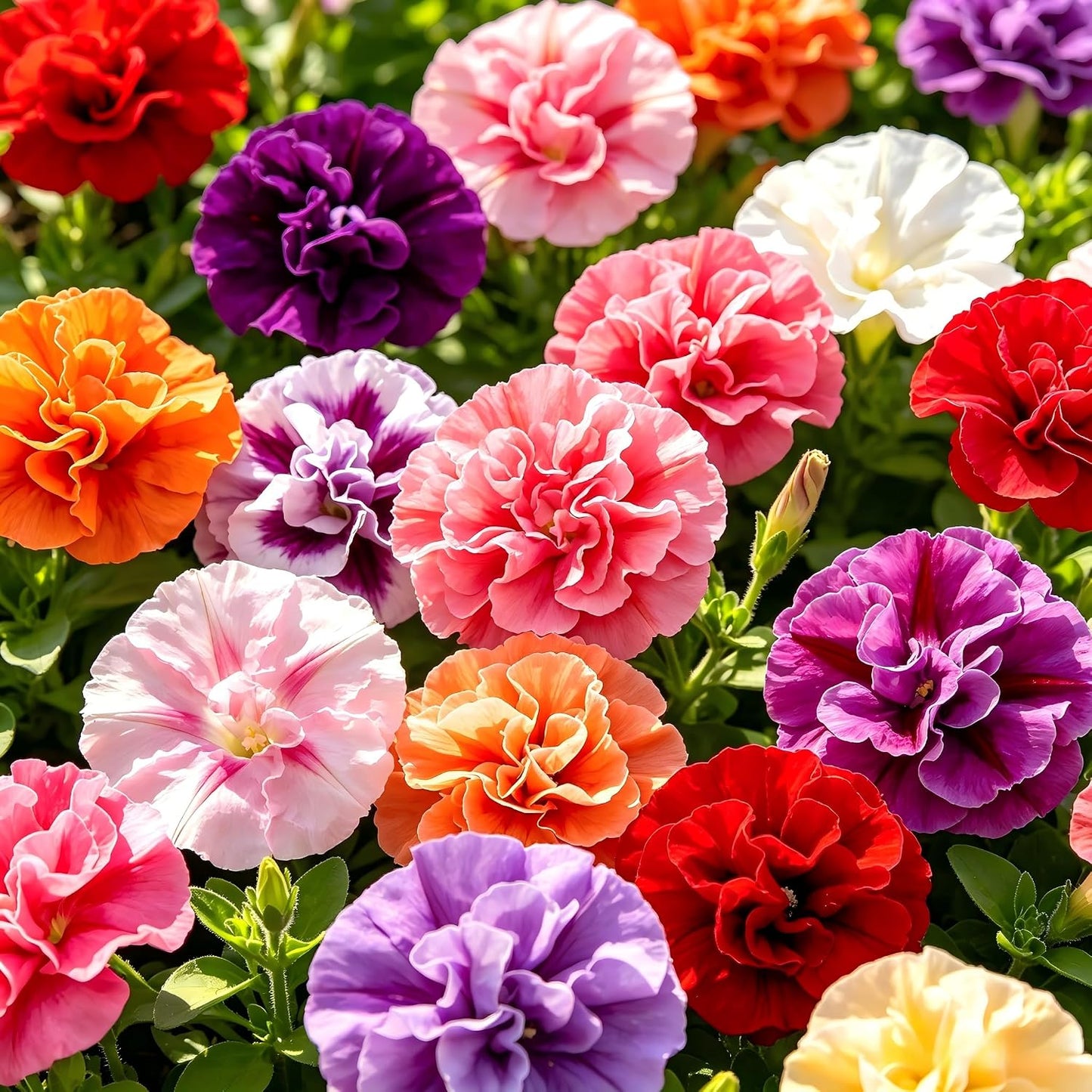 3000pcs Petunia Seeds Showy Blooms For Home Garden Landscaping